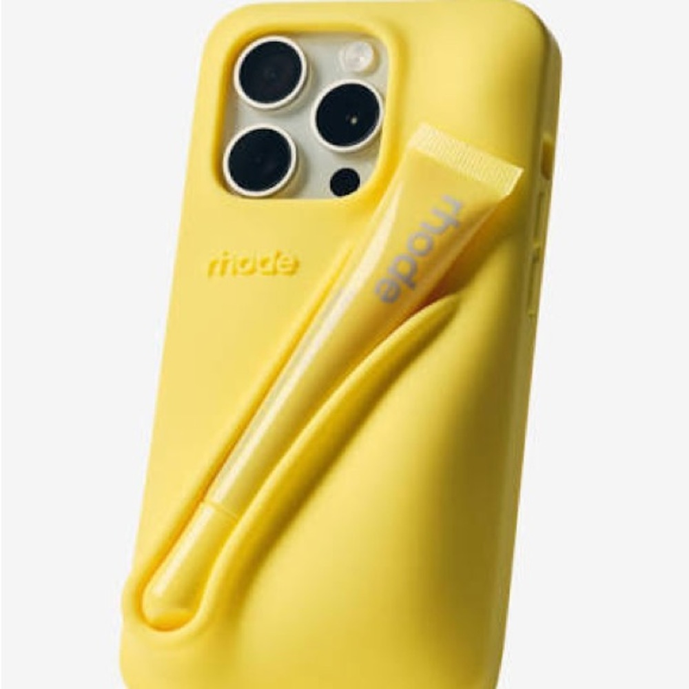 Rhode iPhone 14 Pro Phone Case in Lemontini